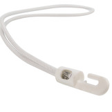 Spanner kunststof haak 35cm elastiek wit