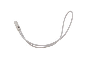 Spanner kunststof haak 35cm elastiek wit