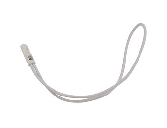 Spanner kunststof haak 35cm elastiek wit