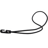 Spanner kunststof haak 35cm elastiek zwart