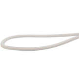 Spanner kunststof haak 20cm elastiek wit