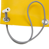 Spanner elastiek 40cm T-bar grijs pp