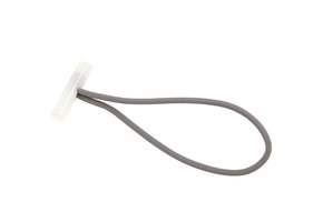 Spanner elastiek 20cm T-bar grijs