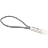 Spanner elastiek 20cm T-bar grijs pp