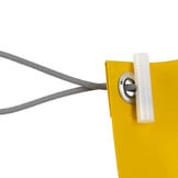 Spanner elastiek 20cm T-bar grijs pp