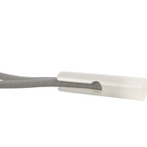 Spanner elastiek 20cm T-bar grijs pp