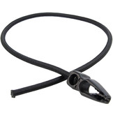 Crocofix snelbinder 60cm zwart verstelbaar elastiek