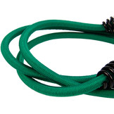 Snelbinder 120cm omgekeerde dubbele haak groen