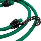 Snelbinder 120cm omgekeerde dubbele haak groen