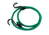 Snelbinder 120cm omgekeerde dubbele haak groen