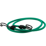 Snelbinder 120cm omgekeerde dubbele haak groen