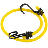 Snelbinder 60cm omgekeerde dubbele haak geel