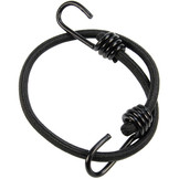 Snelbinder 60cm zwart pe 8mm koord met 2 spinhaken