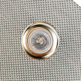 Zuignap doorzichtig rvs schroefdraad en moer 8 stuks