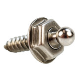 Loxx rvs Drukknopen Schroefbaar 12mm 316