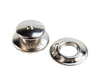 Loxx rvs doekdeel kop 316 drukknoop