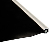 Caravanpees 7mm zwart enkele vlag