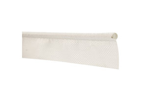 Caravanpees 7mm wit enkele vlag