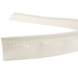 Caravanpees 7mm wit enkele vlag