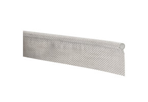 Caravanpees 7mm lichtgrijs enkele vlag