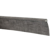 Caravanpees 7mm grijs enkele vlag kederband