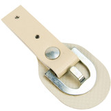 Pvc oprolhaak 85mm beige voor oprollen verandazeil