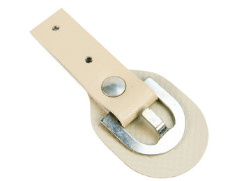 Pvc oprolhaak 85mm beige