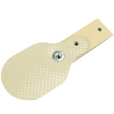 Pvc oprolhaak 85mm beige voor oprollen verandazeil