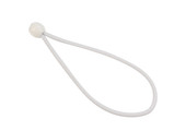 Spanner met bal 25cm elastiek wit