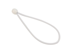 Spanner met bal 25cm elastiek wit