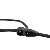 Crocofix snelbinder 60cm zwart verstelbaar elastiek