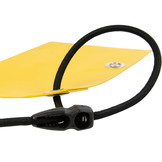 Crocofix snelbinder 60cm zwart verstelbaar elastiek