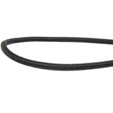 Spanner met bal 25cm elastiek zwart 10 stuks