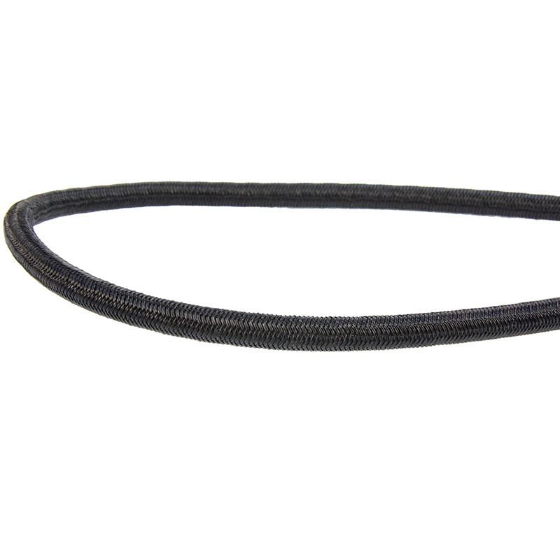 Spanner met bal 25cm elastiek zwart 10 stuks