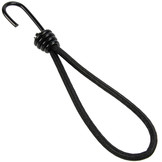 Spanner met haak 18cm elastiek zwart spinhaak 10 stuks