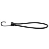 Spanner met haak 20cm elastiek zwart spinhaak 10 stuks