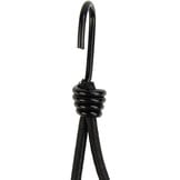 Spanner met haak 25cm elastiek zwart spinhaak 10 stuks