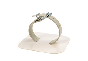 Pvc dakplaat creme voor riem