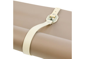 Pvc oprolriem 50cm beige