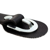 Pvc oprolhaak 85mm zwart voor oprollen verandazeil