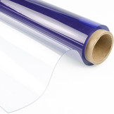 0,5mm 183cm DIN 4102-B1 M2 pvc zeil doorzichtig vlamvertragend