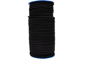 Elastisch koord 10mm zwart