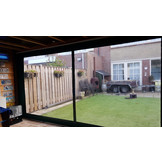 0,4mm 140cm transparant doorzichtig pvc raamzeil per meter