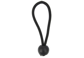 Spanner elastiek bal 10cm zwart 10 stuks