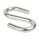 S haak 4x40mm staal verzinkt 10 stuks