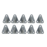 Carrosseriehaak grijs driehoek 10 stuks