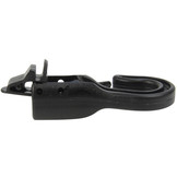 Kunststof musketonhaak 4mm 10 stuks