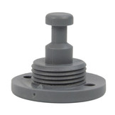 Minax doek op doek ontvanger drukknopen nylon grijs kunststof 10 stuks