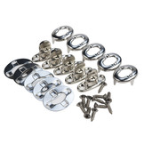 Tourniquet sluiting Rvs 316 8mm set draaisluiting 5 stuks