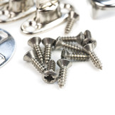 Tourniquet sluiting nickel 6mm set draaisluiting 5 stuks